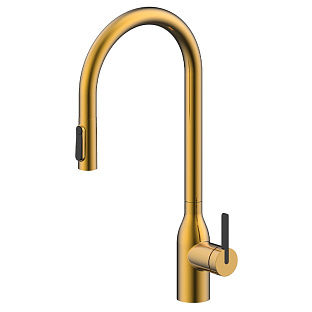 Смеситель Paulmark UNIVERSAL Un213880-BG брашированное золото