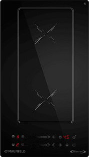 Индукционная стеклокерамич. панель MAUNFELD CVI292S2BBKA Inverter