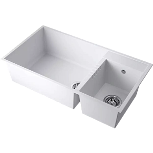 Кухонная мойка OMOIKIRI TEDORI 85-2-U-WH (арт. 4993943)