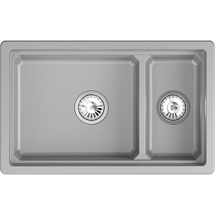 Мойка GRANULA Kitchen Space 7304iU, АЛЮМИНИУМ