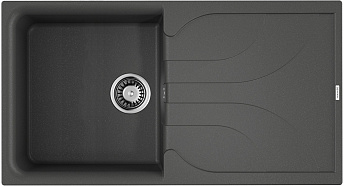 Мойка Omoikiri Yasugata 100-PL Tetogranit/платина