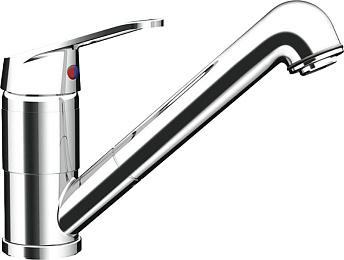 Смеситель SCHOCK Cosmo-D, выдвижной изливив хром