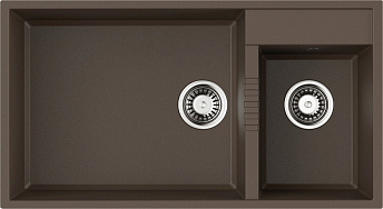 Мойка Omoikiri Tedori 85-2-U-ES Tetogranit/эспрессо