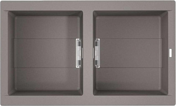 Кухонная мойка OMOIKIRI Banzen 86-2-GR(арт.4993318)