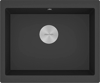 Мойка Paulmark GERA 60 PM205546-BL черный гранит