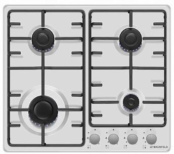 Газовая панель Maunfeld EGHE.64.3STS-EW