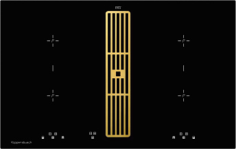 Индукционная стеклокерамич. панель Kuppersbusch KMI 8500.0 SR Gold