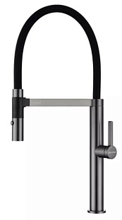Смеситель Paulmark LEADER Le214101-GM вороненая сталь