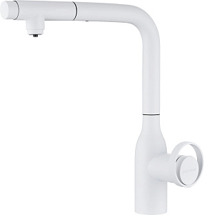 Смеситель Paulmark URBAN Ur213104-WH белый матовый