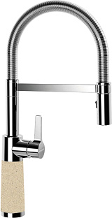 Смеситель Schock SC-550 , Cristalite хром/лунный камень