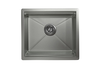 Мойка GRANULA Kitchen Space 5045U, СТАЛЬ МАТОВАЯ