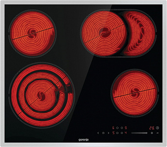 Стеклокерамическая панель Gorenje ECS646BXE