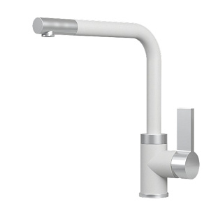 Смеситель GRANULA 5504, АРКТИК (БЕЛЫЙ)