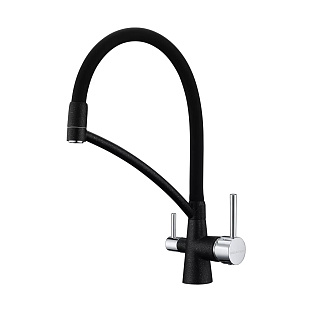 Смеситель Paulmark SIEGEN Si213111-308 черный