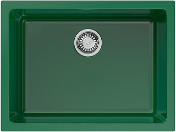 Мойка Omoikiri Okinoshima 61-U/I-RG Matt Natceramic/royal green