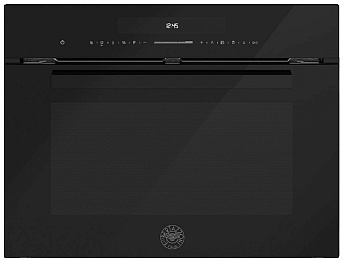 Компактный дух.шкаф с СВЧ Bertazzoni FMOD4053MLB1 Чёрное стекло