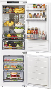 Холодильник MAUNFELD MBF17754NFWHGR LUX Inverter