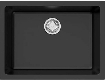 Кухонная мойка OMOIKIRI Okinoshima 61-U/I-BL Natceramic/черный (арт. 4997063)