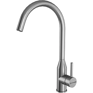 Смеситель KUCHENSTERN TIDA 408SS40 Нержавеющая сталь