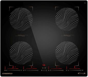Индукционная стеклокерамич. панель MAUNFELD CVI594SB2BKF Inverter