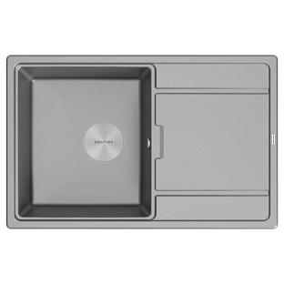Мойка Paulmark FLUGEN 50-780 PM217850-GRM серый металлик