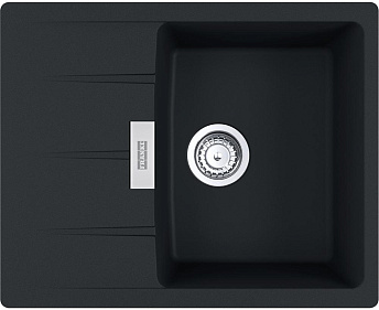 Мойка Franke CNG 611/211-62, черный матовый (арт.114.0639.677)