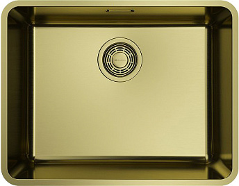 Кухонная мойка OMOIKIRI Omi 53-U/I-LG Ultra нерж.сталь/светлое золото