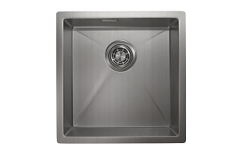 Мойка GRANULA 4445U, СТАЛЬ САТИН