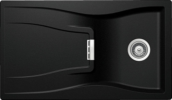 Мойка SCHOCK  Waterfall 45D (D-100) Cristadur 860х500 магма