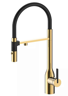 Смеситель Paulmark MAGNETO ONE Ma213188-LG светлое золото