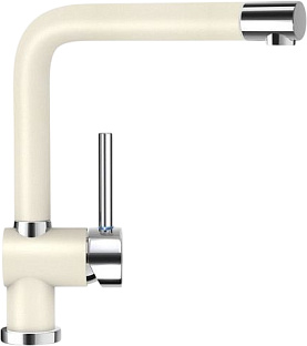 Смеситель Schock Piega,  Cristadur хром/магнолия