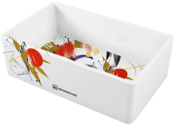 Кухонная мойка OMOIKIRI Mikura 76-Tokyo Natceramic/white (арт.4993021) Кухонная мойка OMOIKIRI Mikura 76-Tokyo Natceramic/white (арт.4993021)
