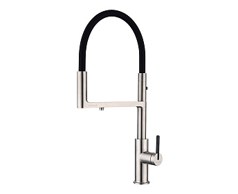 Смеситель Paulmark TORNADO To213402-BS брашированная сталь