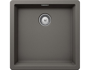 Мойка SCHOCK Greenwich 50 Cristadur 456х456 (подстольный монтаж) серебристый камень Мойка SCHOCK Greenwich 50 Cristadur 456х456 (подстольный монтаж) серебристый камень