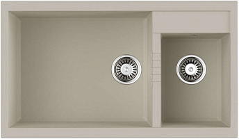 Кухонная мойка OMOIKIRI TEDORI 86-2-LB-EV (арт. 4993938)