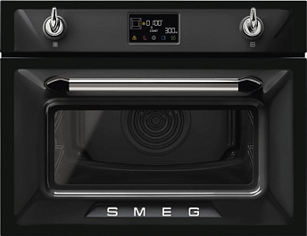 Компактный дух.шкаф Smeg SO4902M1N Компактный дух.шкаф Smeg SO4902M1N