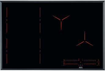 Индукционная стеклокерамич. панель AEG IPE84571FB
