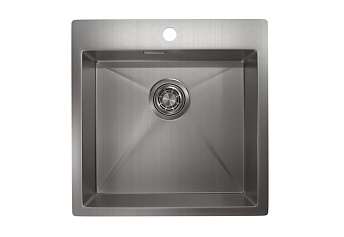 Мойка GRANULA 5151, СТАЛЬ САТИН