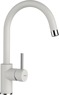Смеситель Schock Plutos-D, Cristalite, выдвижной излив альпина