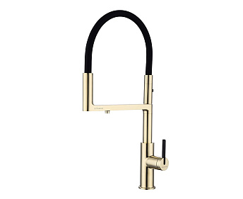 Смеситель Paulmark TORNADO To213402-G золото