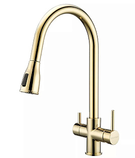 Смеситель Paulmark LANGE La214212-LG светлое золото