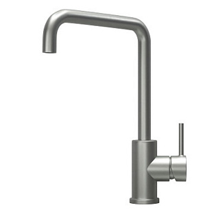 Смеситель GRANULA Kitchen Space 7110, СТАЛЬ МАТОВАЯ