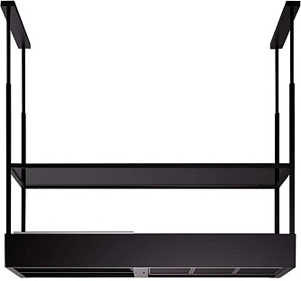 Вытяжка Falmec SPAZIO IS.130 NERO (островная, 130 см, матовый чёрный)