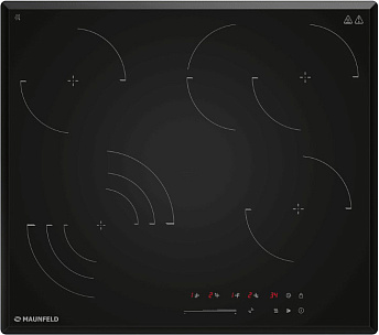 Стеклокерамическая панель MAUNFELD CVCE594SSMDBK LUX Стеклокерамическая панель MAUNFELD CVCE594SSMDBK LUX