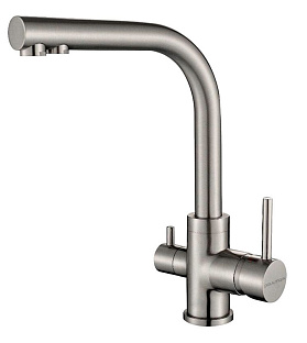 Смеситель Paulmark ESSEN Es213011-BS брашированная сталь