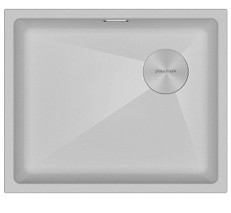Мойка Paulmark LUMI 55UNI-SKEW LU55SK-WH белый
