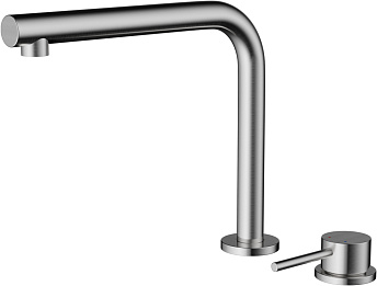 Смеситель Omoikiri Nara-BN латунь/нержавеющая сталь