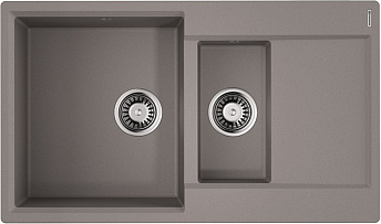Мойка Omoikiri Daisen 86-2-GR Artgranit/leningrad grey(арт.4993475)