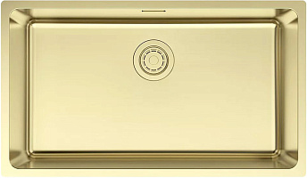 Мойка Paulmark YUNI 76 UNI YU76-LG светлое золото
