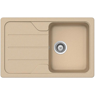 Мойка SCHOCK  Formhaus 45 D  Cristalite лунный камень